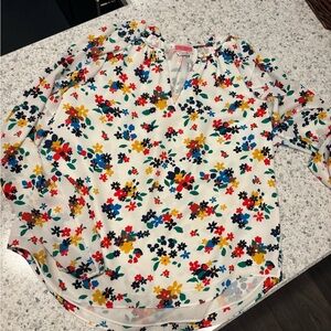 Kaye Spade Floral Blouse Medium